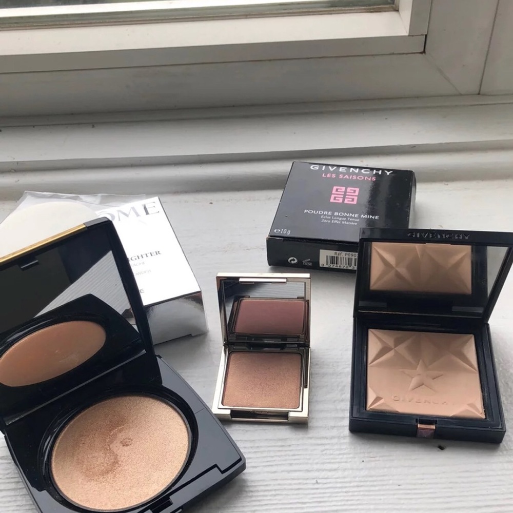 Highlighters Lancôme, Givenchy, jouer